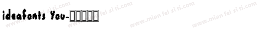 ideafonts You字体转换